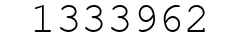Number 1333962.