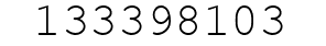 Number 133398103.