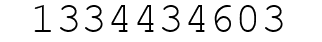 Number 1334434603.