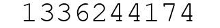 Number 1336244174.