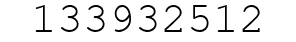Number 133932512.