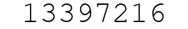 Number 13397216.