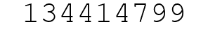 Number 134414799.