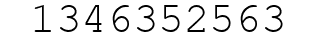 Number 1346352563.
