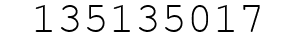 Number 135135017.
