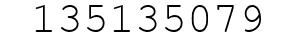 Number 135135079.
