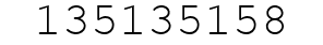 Number 135135158.