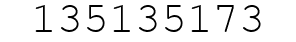 Number 135135173.
