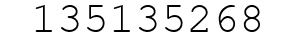 Number 135135268.