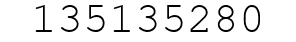Number 135135280.
