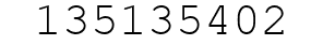 Number 135135402.