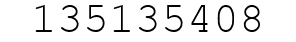 Number 135135408.