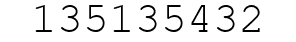 Number 135135432.