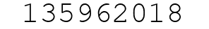 Number 135962018.