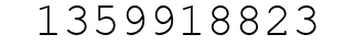 Number 1359918823.