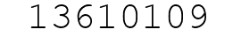 Number 13610109.