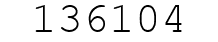 Number 136104.