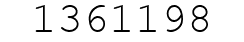 Number 1361198.