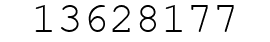 Number 13628177.