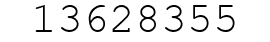Number 13628355.