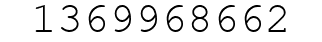 Number 1369968662.