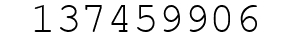Number 137459906.