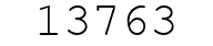 Number 13763.
