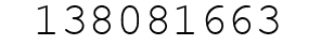 Number 138081663.