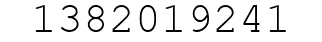 Number 1382019241.