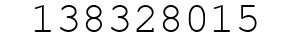 Number 138328015.