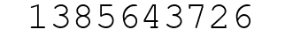 Number 1385643726.