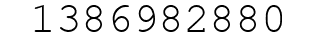 Number 1386982880.