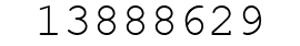 Number 13888629.
