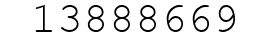 Number 13888669.
