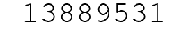 Number 13889531.