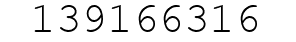 Number 139166316.