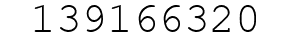 Number 139166320.
