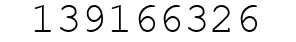 Number 139166326.
