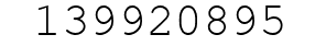 Number 139920895.