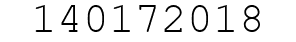 Number 140172018.