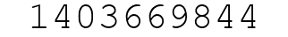 Number 1403669844.