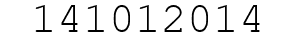 Number 141012014.