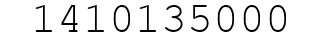 Number 1410135000.