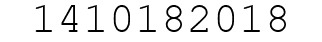 Number 1410182018.