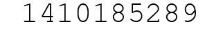 Number 1410185289.