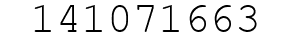 Number 141071663.