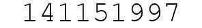 Number 141151997.