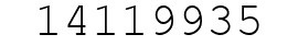 Number 14119935.