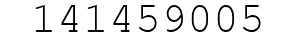 Number 141459005.