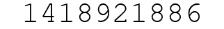 Number 1418921886.